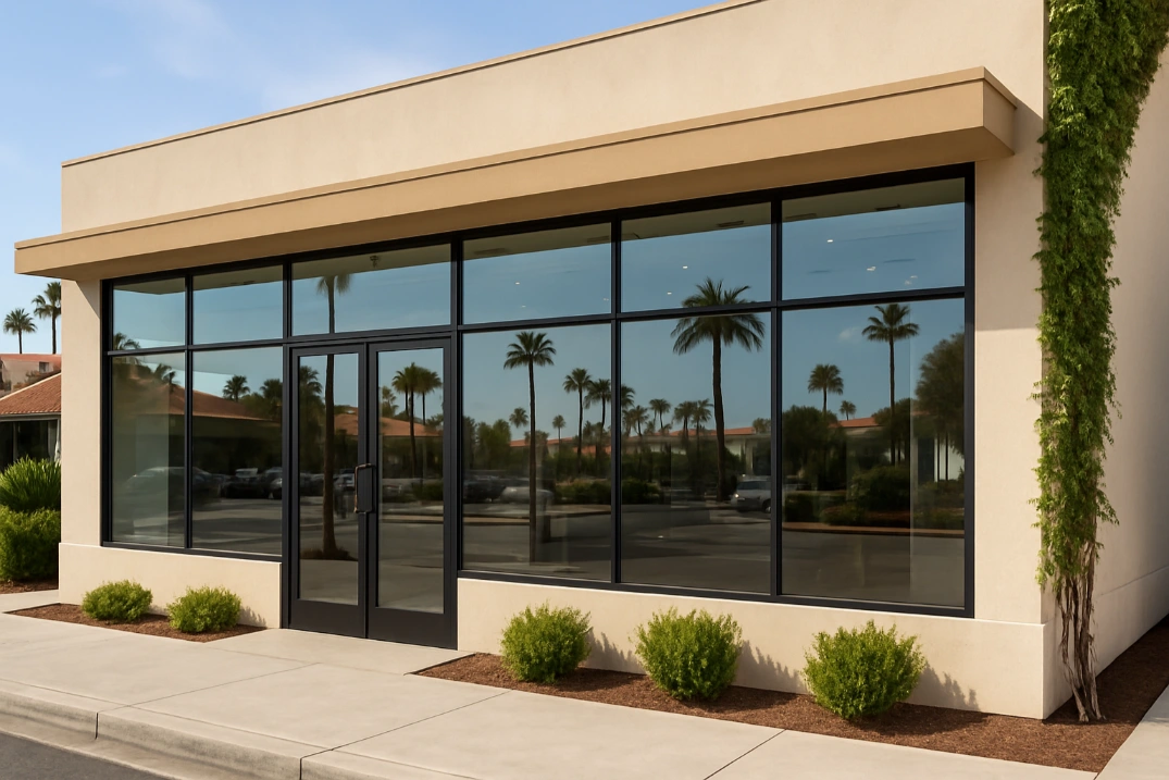 Storefront Window Repair in Orange County
