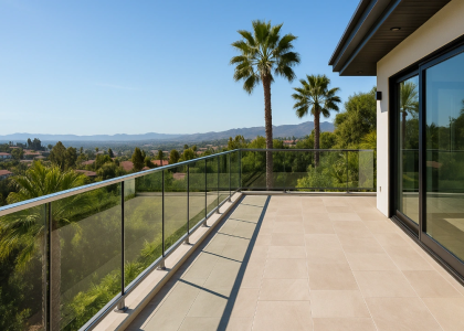 Balcony Railing Replacement by Mission Viejo Glass